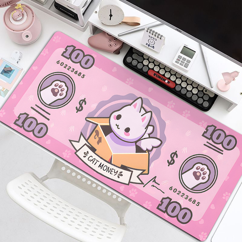 Gaming Accessories Officeworks - Anime Mouse pad Cute Cartoon Cat