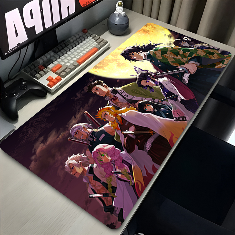 Video Gaming Accessories - Mousepad Anime D-demon Slayer Computer Accessories