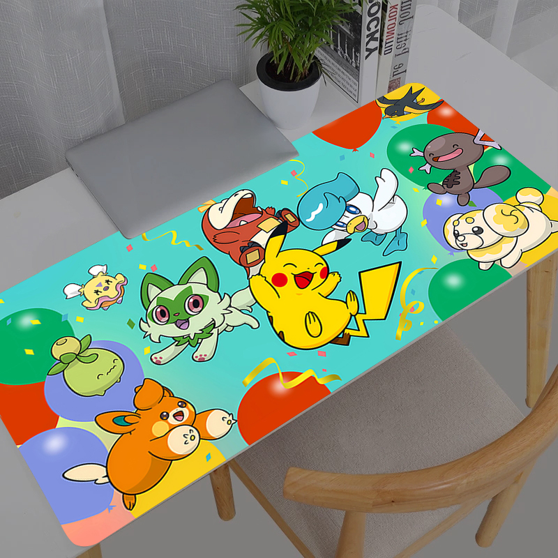 Video Gaming Accessories - Mouse Pad Rubber Table Pokemon Pikachu