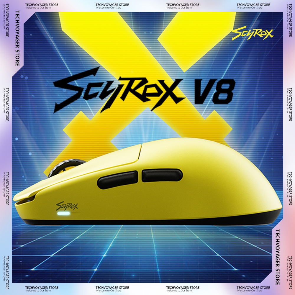 Gaming Accessories - Scyrox V8 Gaming Mouse Mouse PAW3950