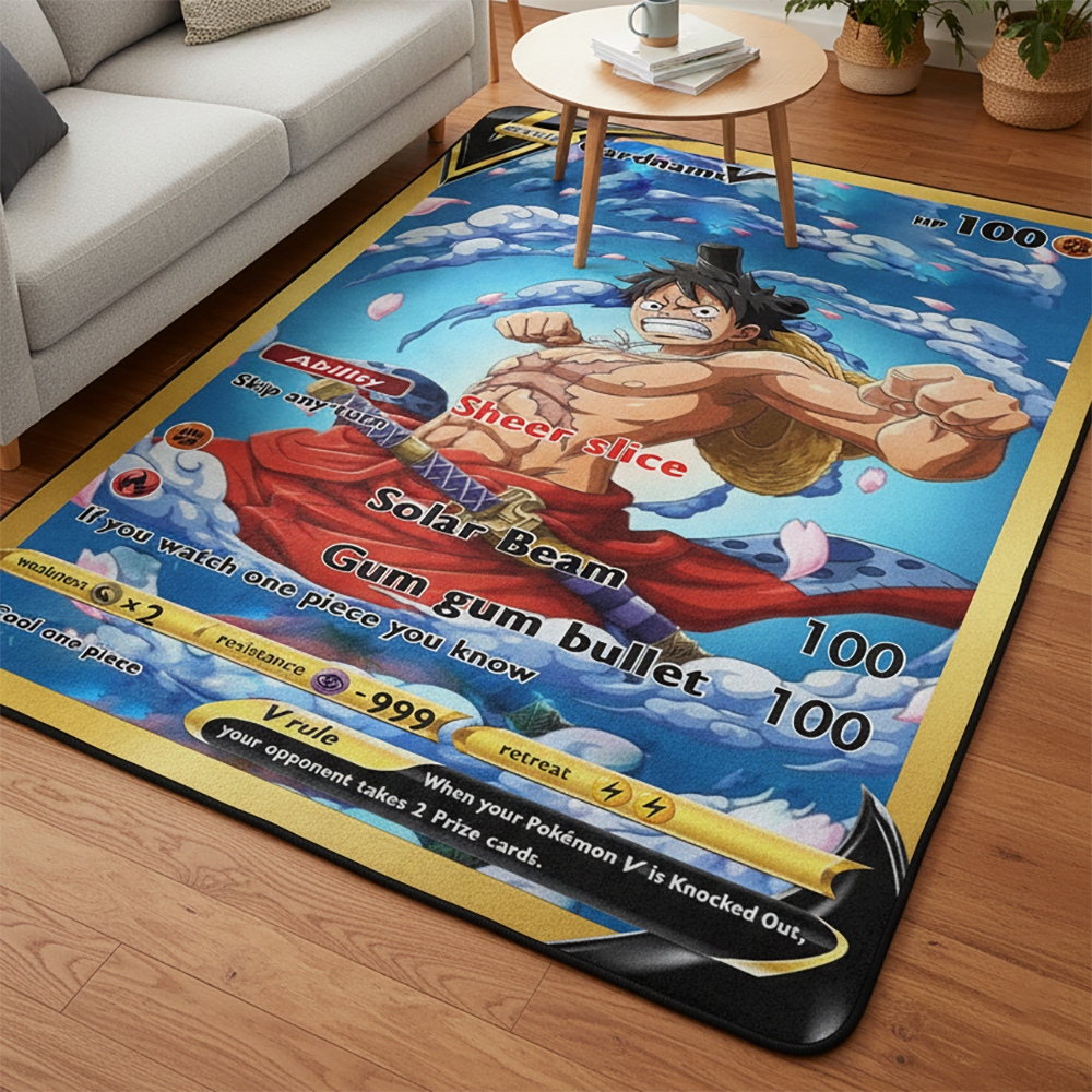 Cartoon One Piece Rug Anime Lu - Gaming Accessories For Kids review and price