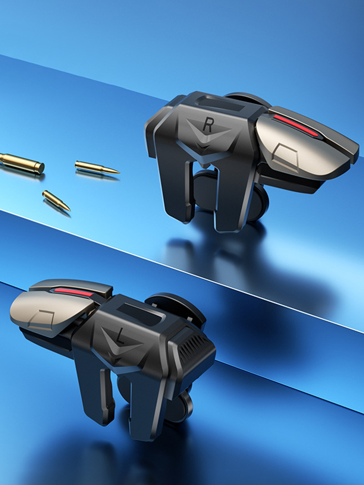 2pcs 6 Finger Gaming Trigger f - Gaming Accessories For Free Fire review and price