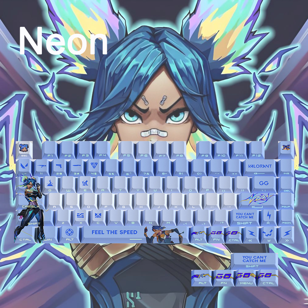 Keycaps Valorant Killjoy Gekko - Omen Gaming Accessories review and price
