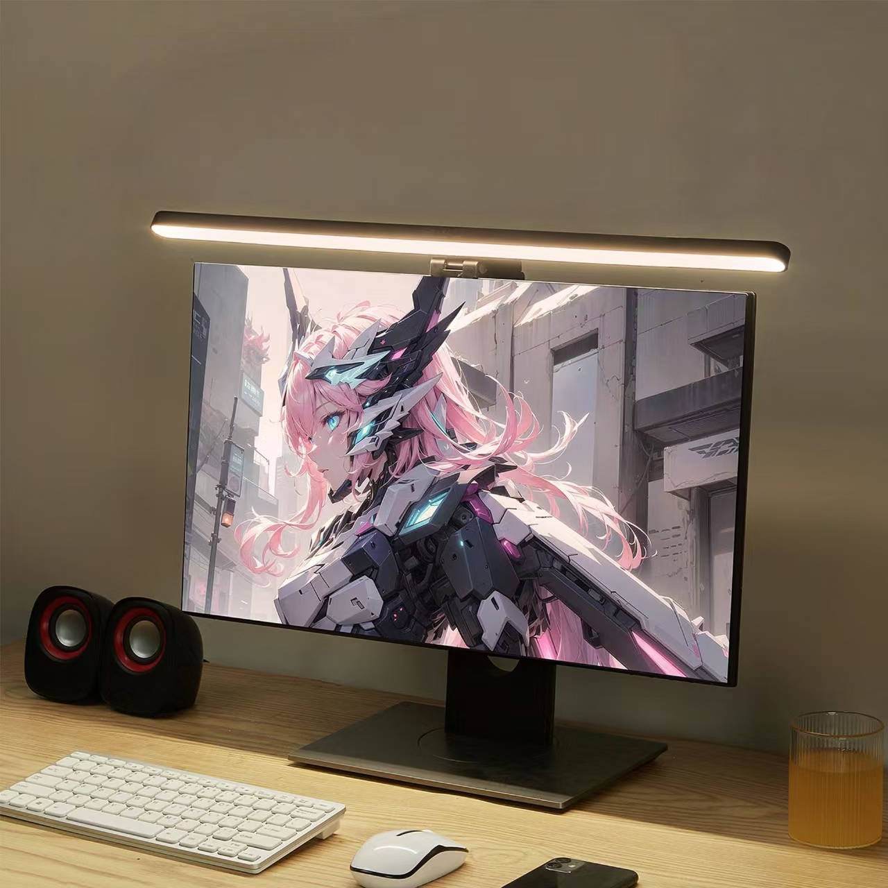 LED Monitor Light Hanging Desk - Monitor Light Bar review and price