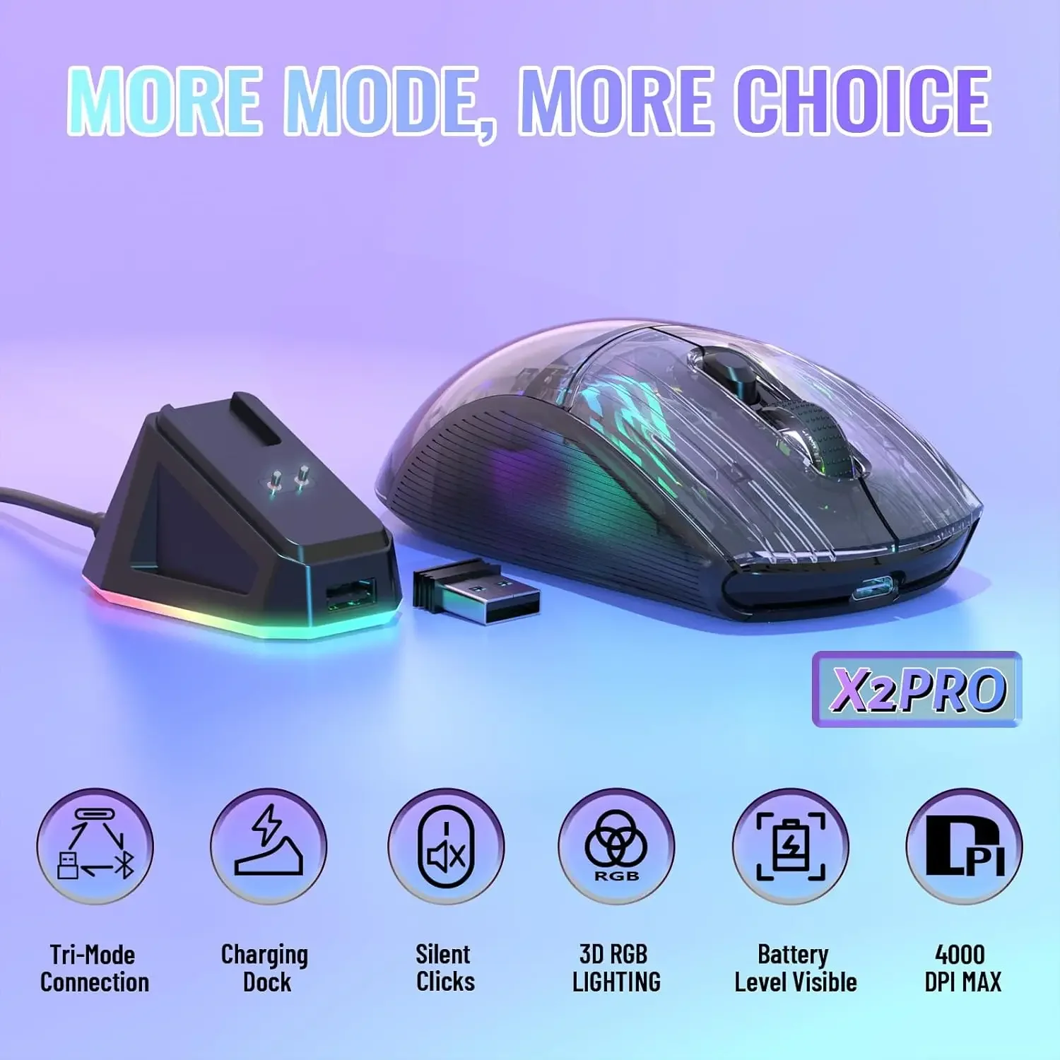 ATTACK SHARK X2 Pro Triple Mod - Gaming Accessories review and price