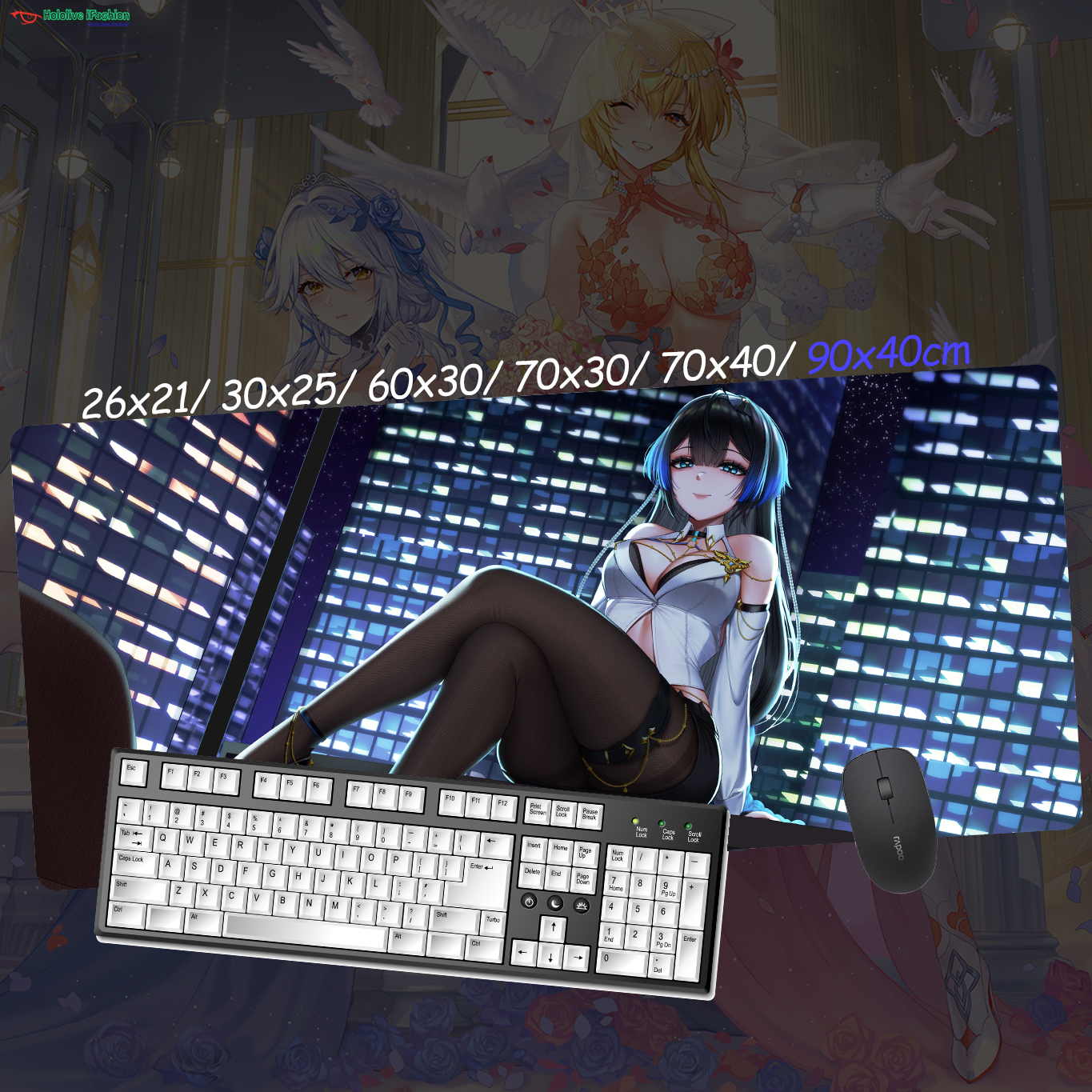 Lyfe Enya Fenny Mouse Pad Snow - Gaming Accessories Officeworks review and price