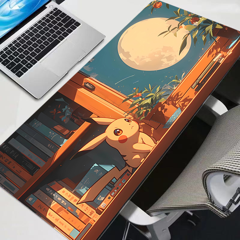 Mouse Pad Large P-Pikachu Rubb - Video Gaming Accessories review and price