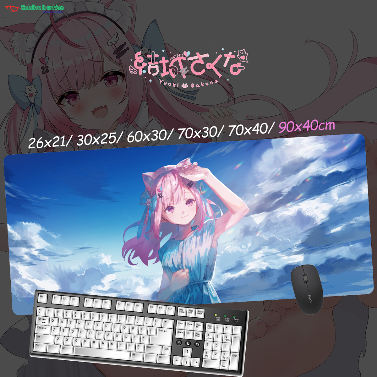 Yuuki Sakuna Flat Mouse Pad Vt - Gaming Accessories Officeworks review and price
