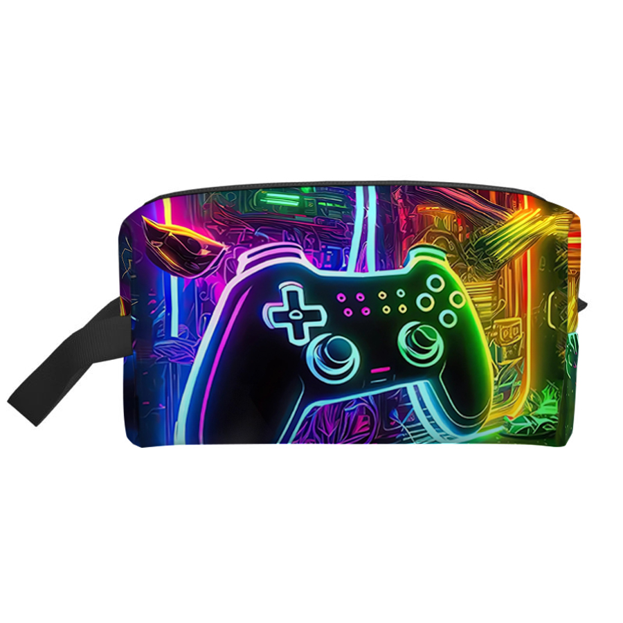 GamePad Pattern Cosmetic Bag F - Gaming Accessories For Kids review and price