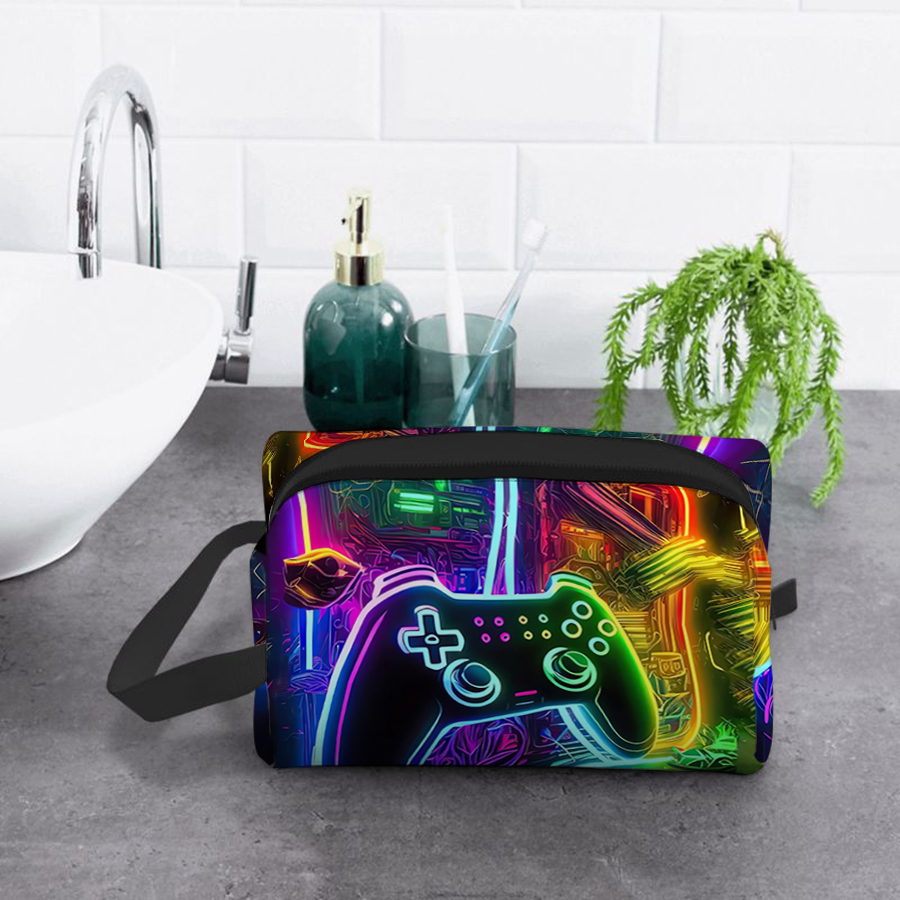 GamePad Pattern Cosmetic Bag F - Gaming Accessories For Kids review and price