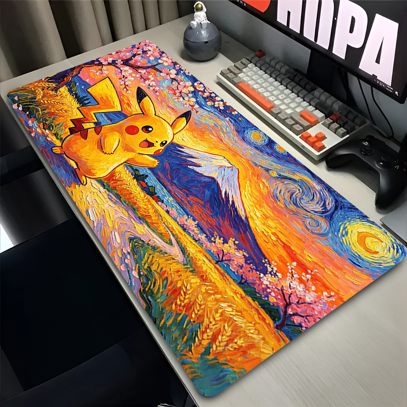Mouse Pad Pokemon Pikachus Rub - Video Gaming Accessories review and price