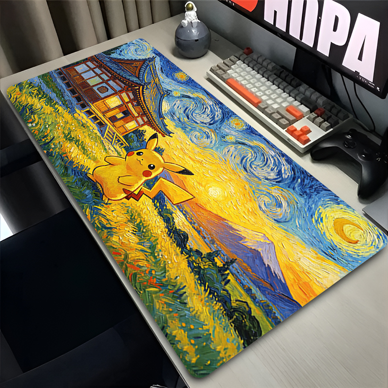 Mouse Pad Pokemon Pikachus Rub - Video Gaming Accessories review and price