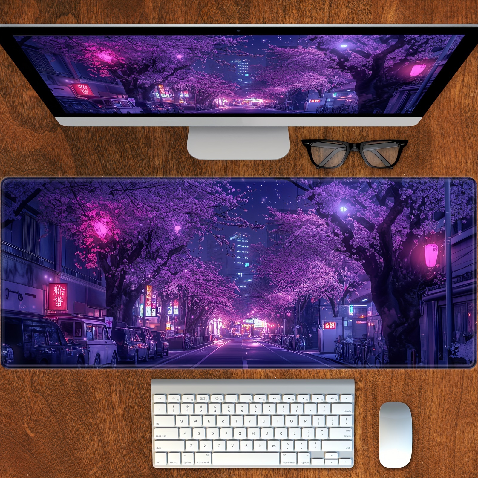 Xxl Mouse Pad Japanese Street  - Gaming Accessories Officeworks review and price