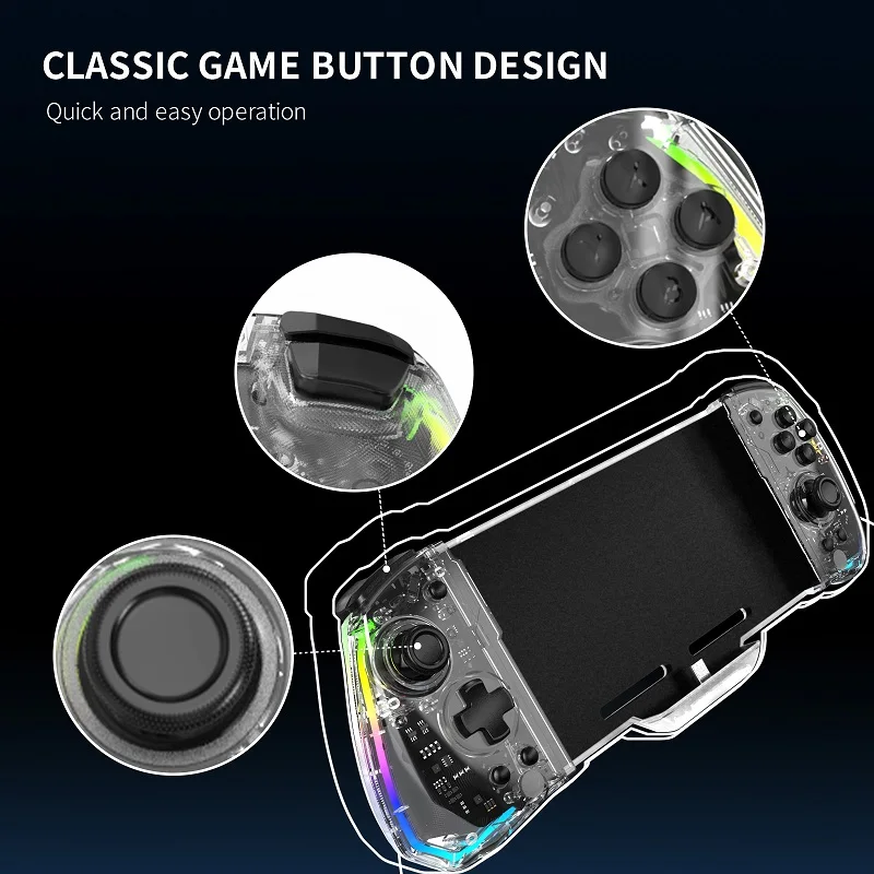 YS43 Transparent Switch Gamepa - Gaming Accessories review and price