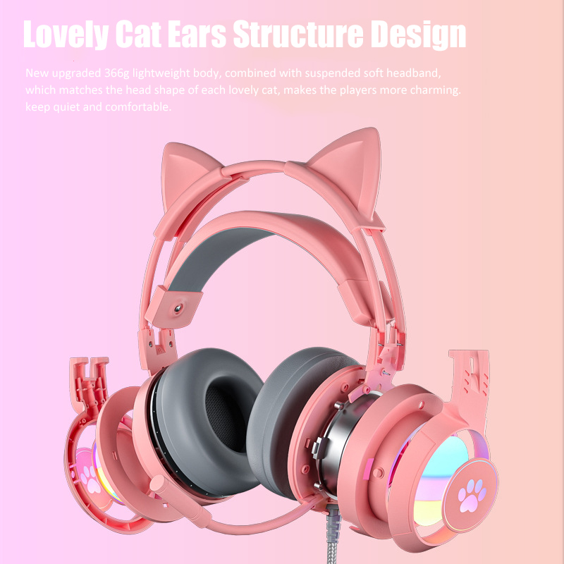 Cute Cat Ear Gaming Headphones - Gaming Accessories For Kids review and price