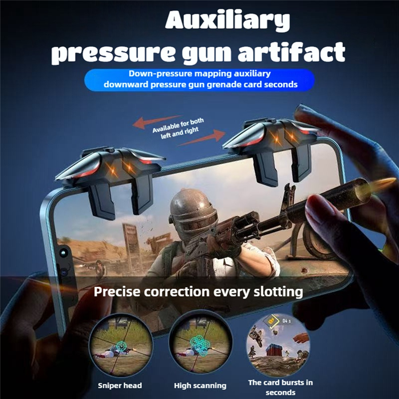 ABUO-Alloy 6 Finger Pulse Auto - Gaming Accessories For Free Fire review and price