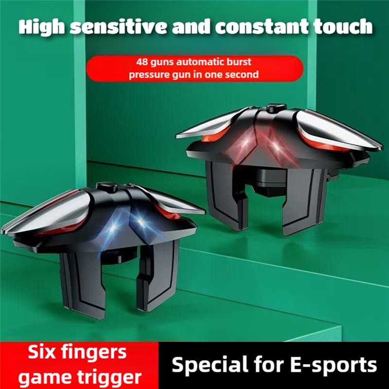 ABUO-Alloy 6 Finger Pulse Auto - Gaming Accessories For Free Fire review and price
