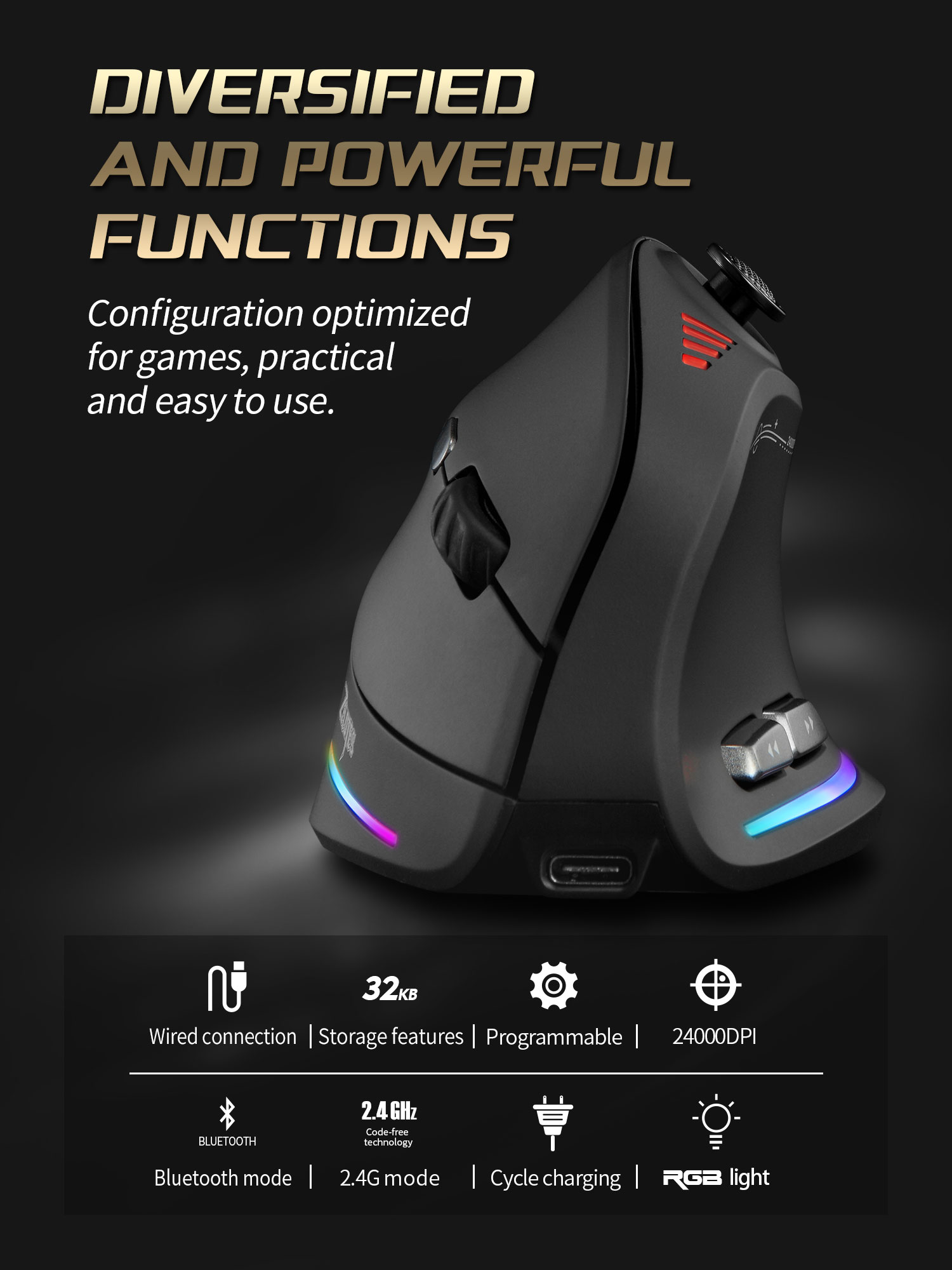 Jomaa RGB Backlit Wireless Ver - Gaming Accessories review and price