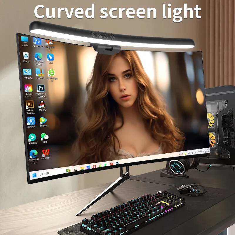 Curved LED Monitor Light Bar U - Monitor Light Bar review and price