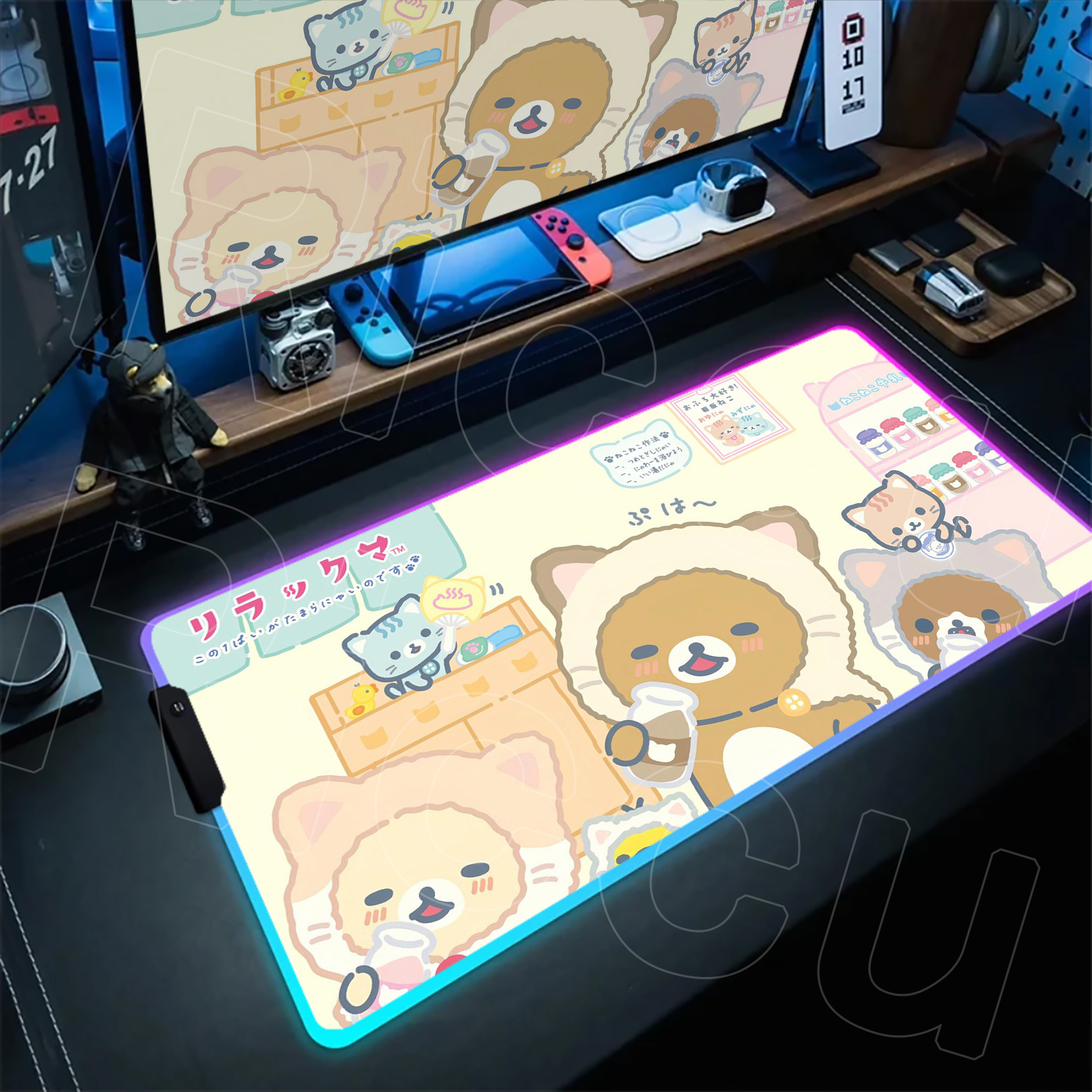 RGB Rilakkuma Large XXL Kawaii - Gaming Accessories Officeworks review and price